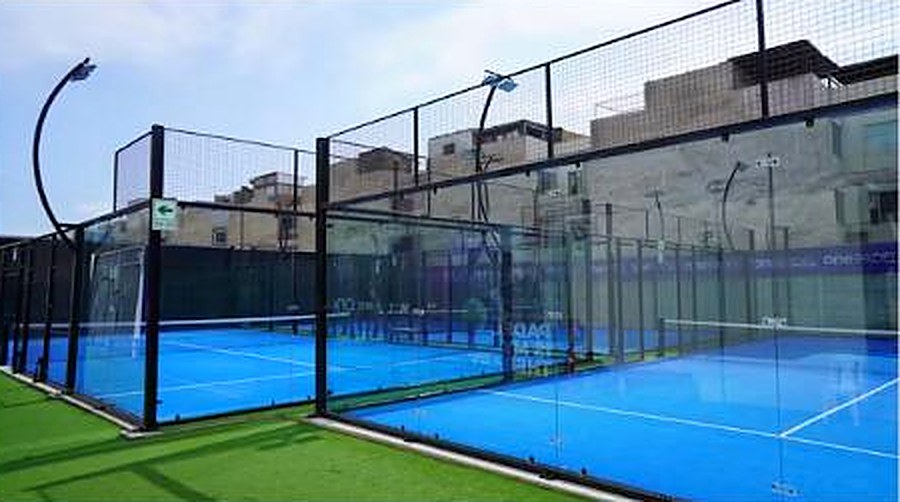 Padel court at Palma Racket Club