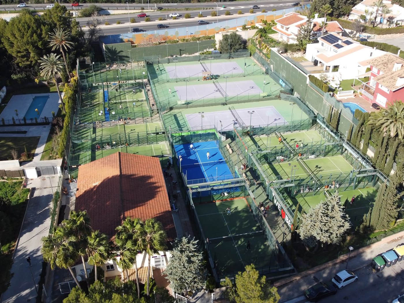 Palma Racket Club padel courts